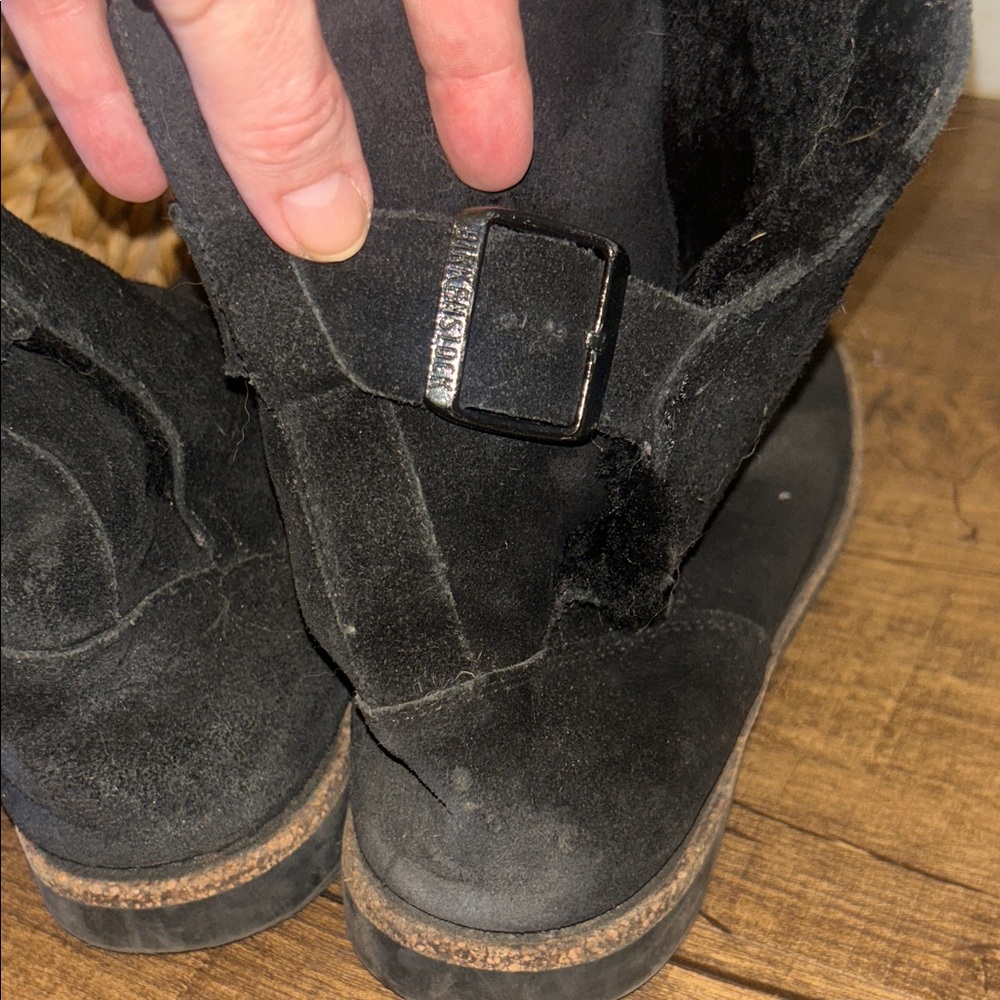 Black BIRKENSTOCK Women's Ankle UPPSALA style/ 10 - Picture 12 of 13